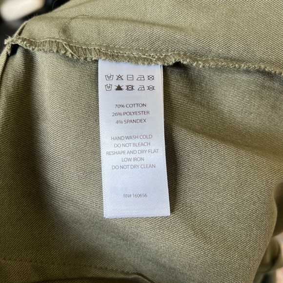 Sincerely Jules Jumpsuit military Green Plunge Front Halter Zip Up jumpsuit Sz S - Picture 6 of 7